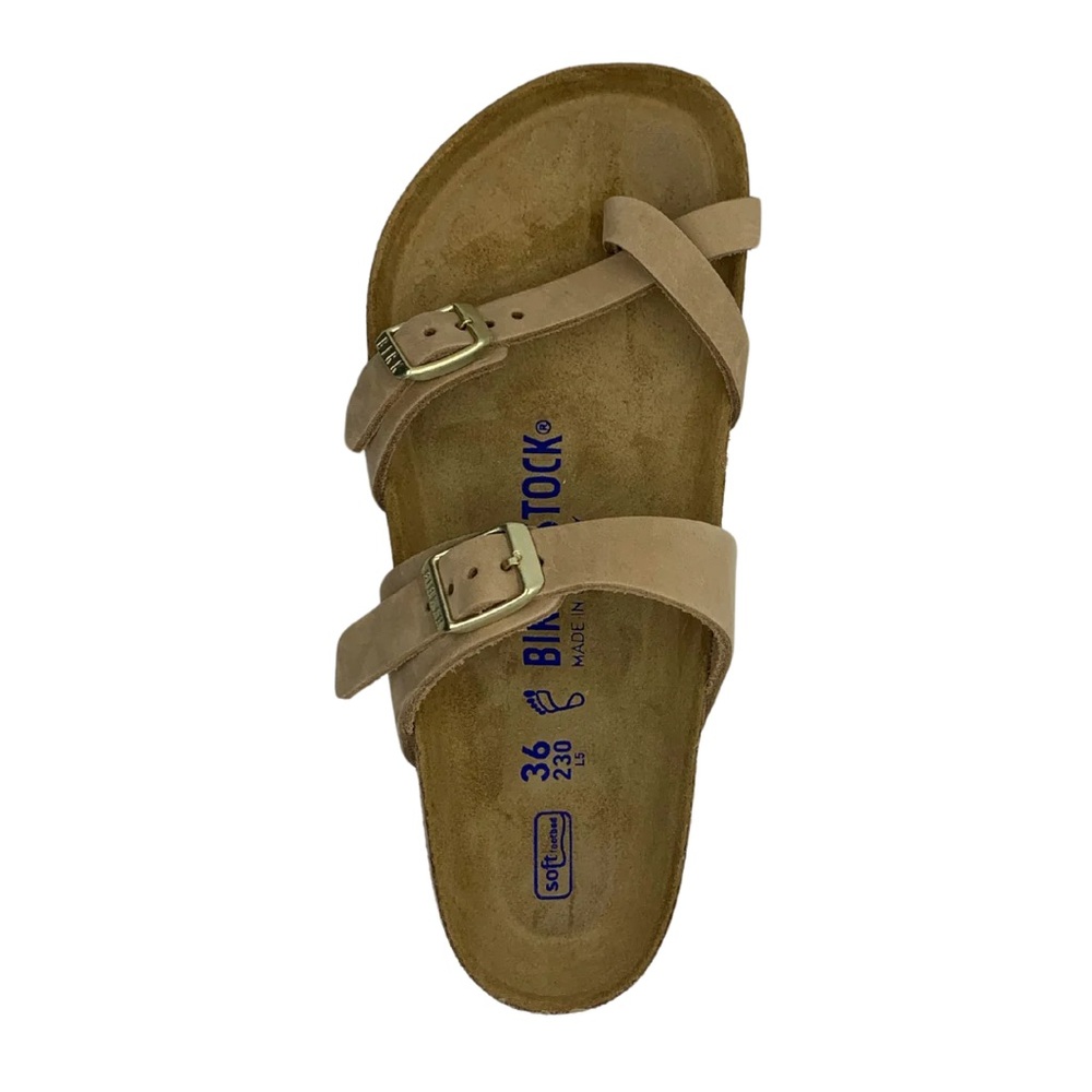 Birkenstock Tan Cross-Strap Sandals